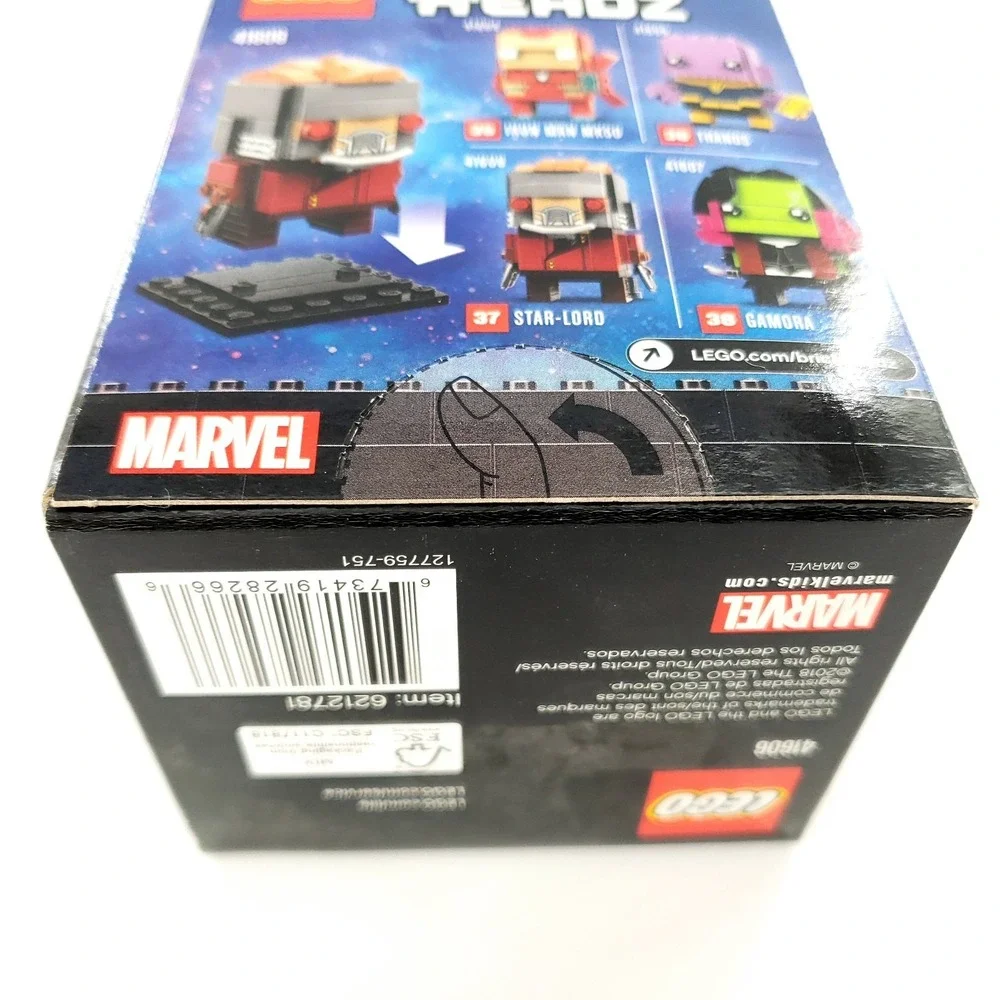 LEGO BRICKHEADZ: Star-Lord (41606) Brand New Factory Sealed